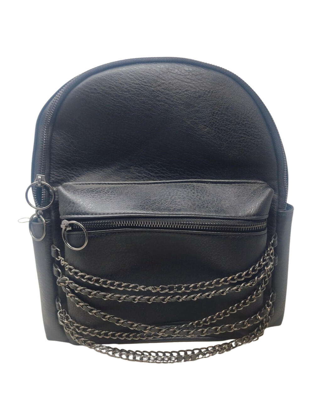 Hot Topic Black Chain Mini Backpack